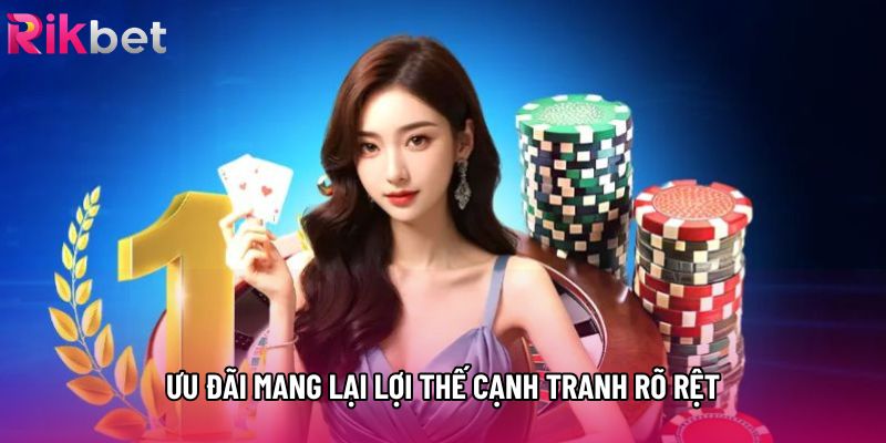 Ưu đãi mang lại lợi thế cạnh tranh rõ rệt Ưu đãi mang lại lợi thế cạnh tranh rõ rệt